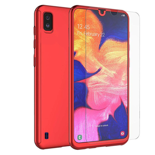 Gennemtænkt slidstærkt cover (FLOVEME) - Samsung Galaxy A10 Röd