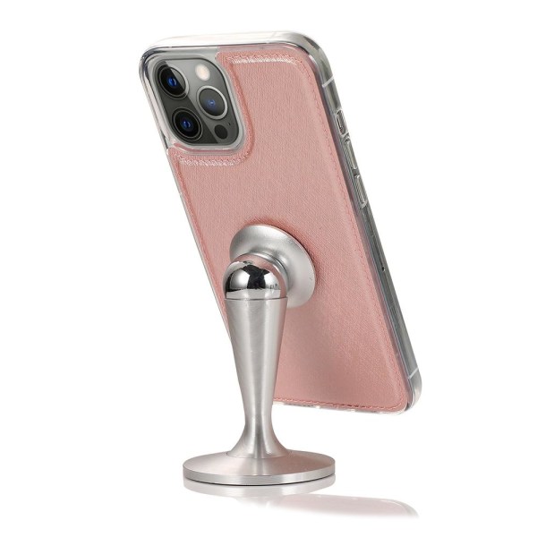 Smidigt Floveme Plånboksfodral - iPhone 12 Pro Max Roséguld