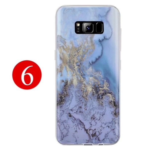 Galaxy S5 - Marble Pattern -mobiilisuojus -NKOBEE- 2