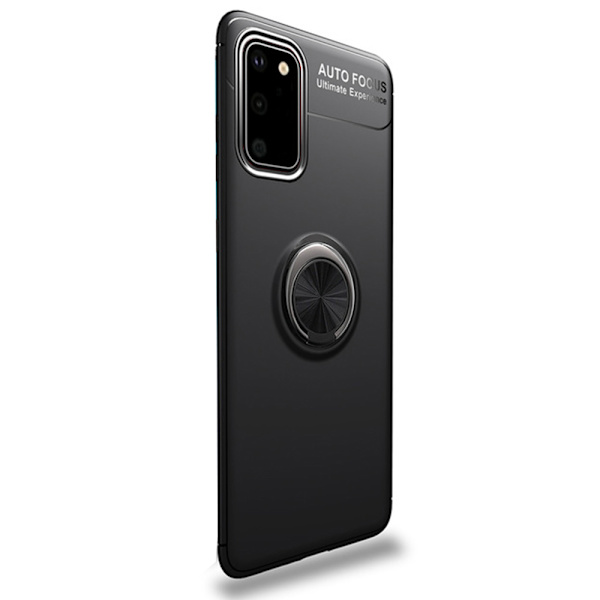 Samsung Galaxy S20 - Genomtänkt Skal med Ringhållare Svart Svart