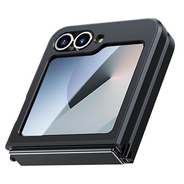 Samsung Galaxy Z Flip 6 - Elegant Matt Skal för Optimal Skydd Svart