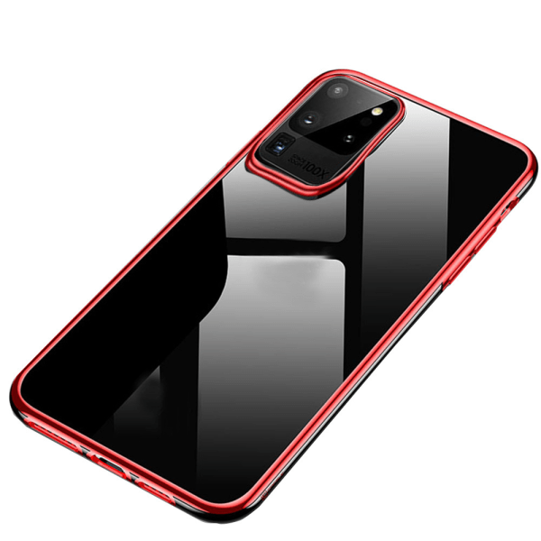 Samsung Galaxy S20 Ultra - Exklusivt Silikonskal (FLOVEME) Röd