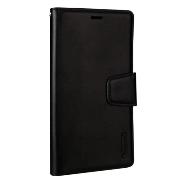 Stilfuldt glat Hanman Wallet Case - Samsung Galaxy A20E Svart
