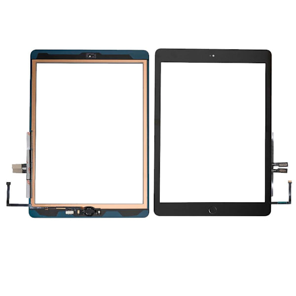 iPad 7/8 2019/2020 10.2" Touchscreen & Hemknapp Svart