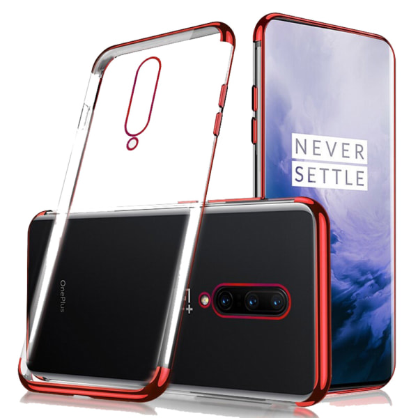 OnePlus 7 Pro - Kraftfullt Silikonskal (Floveme) Blå