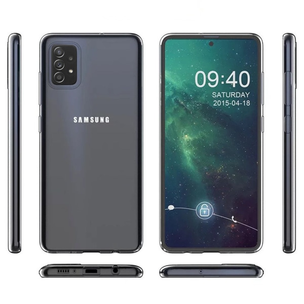 Professionelt (NKOBEE) etui - Samsung Galaxy A53 5G Genomskinlig
