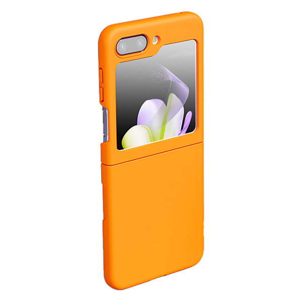 Samsung Galaxy Z Flip 5 - Stötdämpande matt fast PC-skal Orange