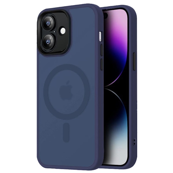 Maximal Skydd & Elegans - iPhone 16 Plus Skal med Stötsäker Design Grå