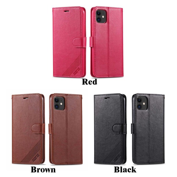 Professionellt Pl�nboksfodral YAZUNSHI - iPhone 12 Mini Röd