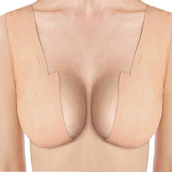 Elastisk och Självhäftande BH Brösttejp Svart 5cm