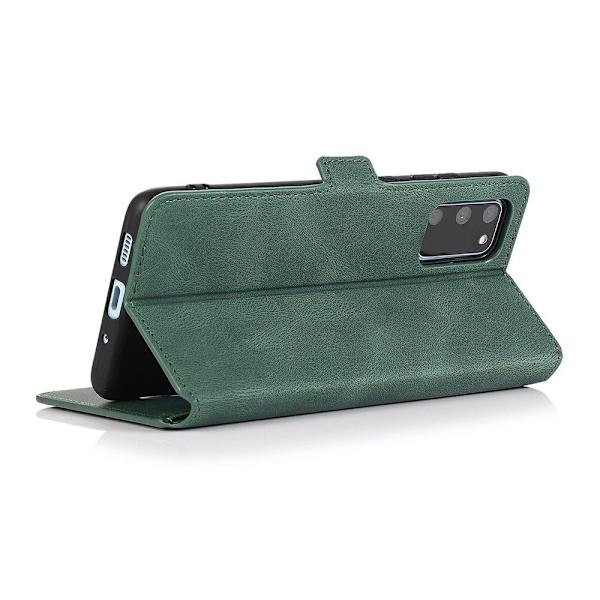 Effektfullt Plånboksfodral - Samsung Galaxy S21 Ultra Mörkblå