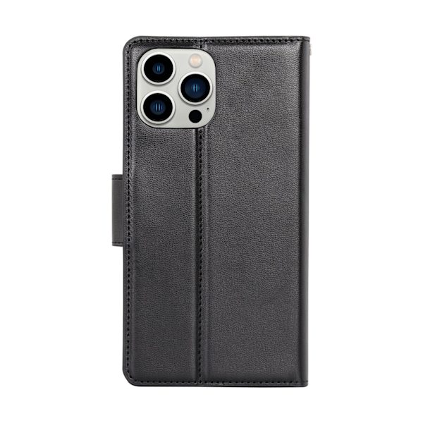 iPhone 15 pro max - Elegant Plånboksfodral Black