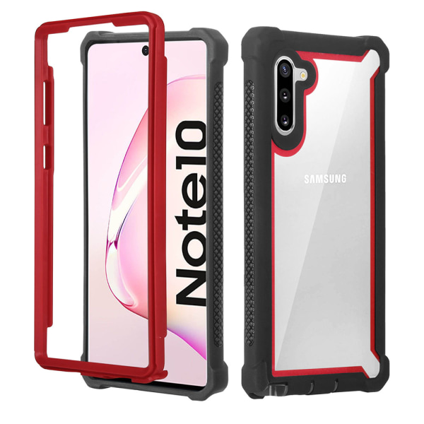 Samsung Galaxy Note10 - Eksklusivt Effektfuldt Cover Svart/Röd