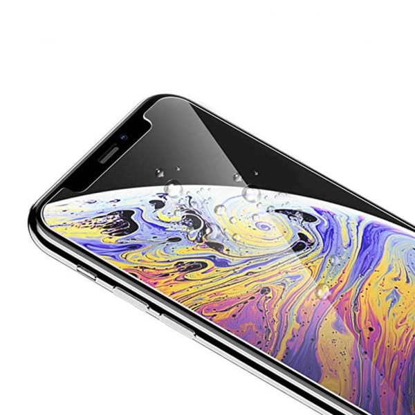 iPhone XS Max näytönsuoja 9H HD-Clear Transparent/Genomskinlig