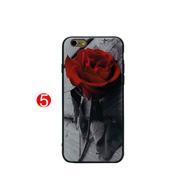 Kaunis silikoninen kesäkuori - iPhone 6/6S Plus 5