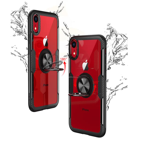 iPhone XR - LEMAN Skal Marinblå/Silver