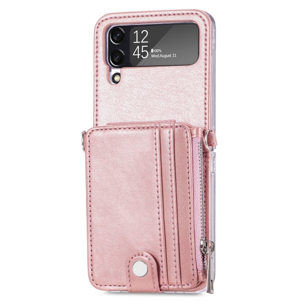 Etui med kortholder - Samsung Galaxy Z Flip 3 Svart