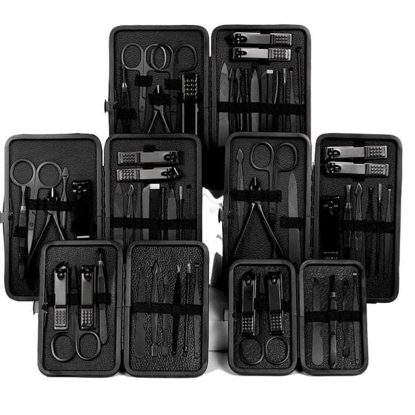 Smidigt H�llbart Manikyr/Pedikyr Set/Kit 18-Pack