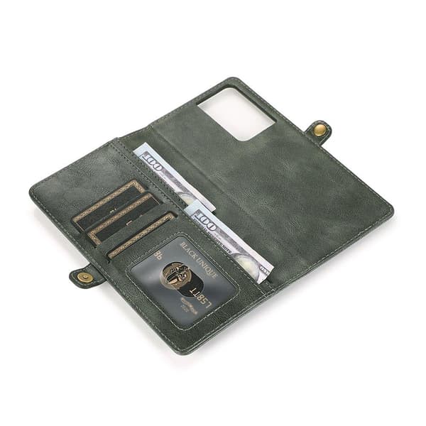 Smooth 2-1 Wallet Case - Samsung Galaxy S21 Ultra Mörkblå