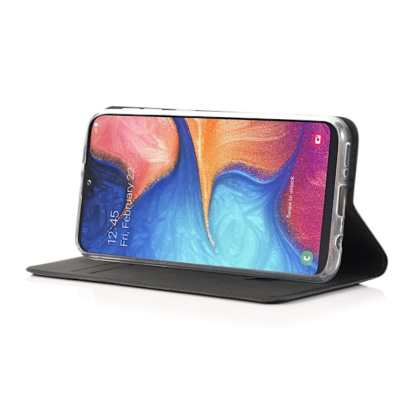 Plånboksfodral - Samsung Galaxy A20E Guld