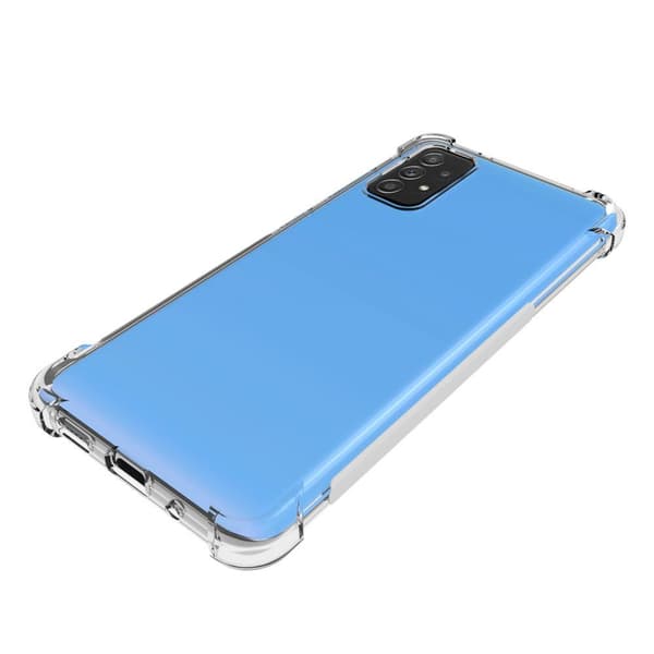 Skyddande Silikonskal - Samsung Galaxy A72 Transparent