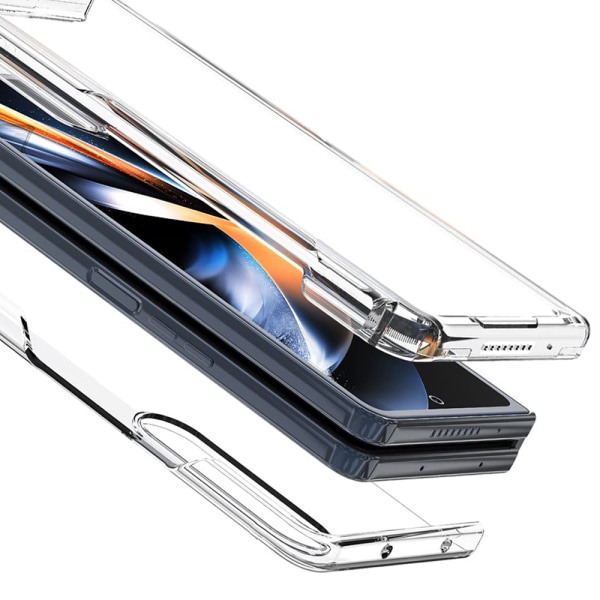 Skyddande Skal - Samsung Galaxy Z Fold 4 Genomskinlig