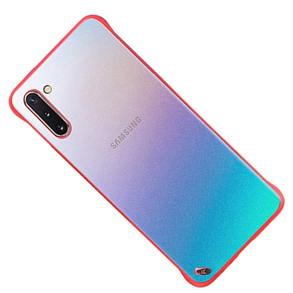 Hyvin harkittu kulutusta kestävä kansi - Samsung Galaxy Note10 Mörkblå