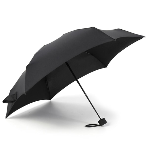 Beskyttende paraply mod regn og sol Svart