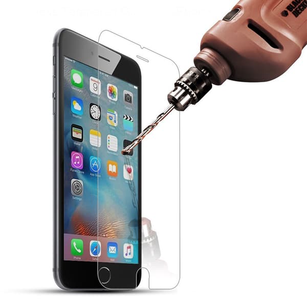 Standard 3-PACK Skärmskydd 9H 0,3mm iPhone 7 Transparent