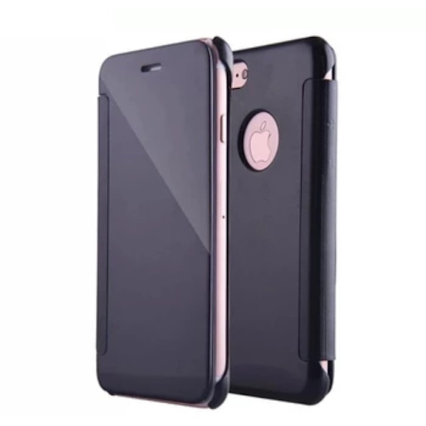 iPhone 6/6S - Stilfullt Clear View-fodral från LEMAN (ORIGINAL) Guld