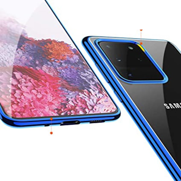 Samsung Galaxy S20 Plus - Eksklusivt tyndt silikonecover Roséguld
