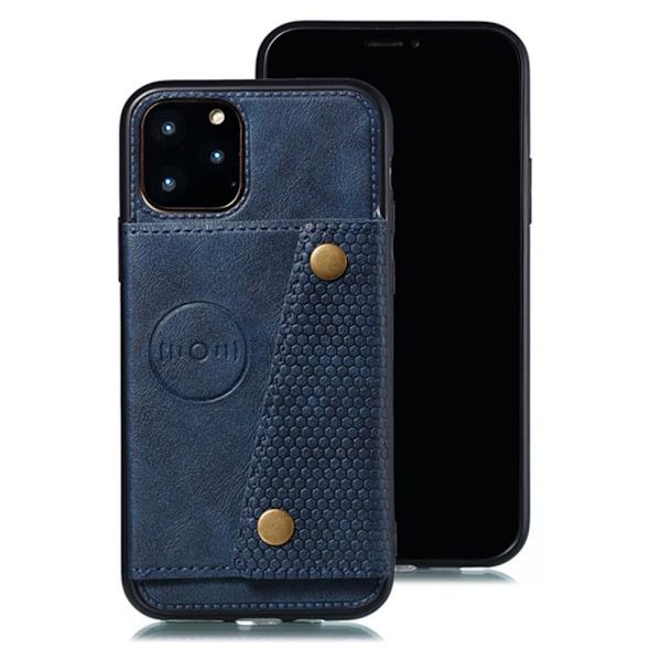 Stilrent Beskyttelsesdeksel med Kortlomme - iPhone 13 Pro Grå