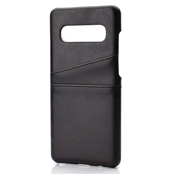 Skal med kortfack för Samsung Galaxy S10 (Vintage) Mörkbrun