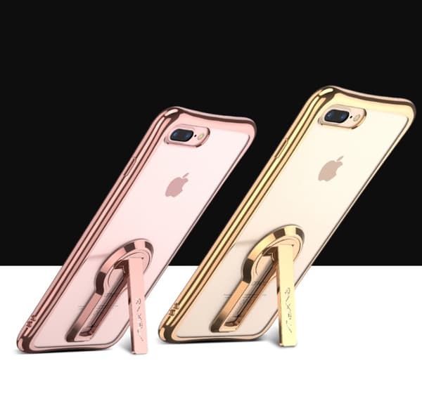 iPhone 8 - Smart Stilsäkert Skal med Kickstand av RAXFLY Svart