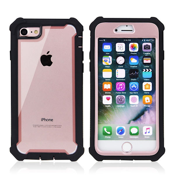 Professionellt ARMY Skyddsfodral för iPhone 6/6S Plus Kamouflage Rosa