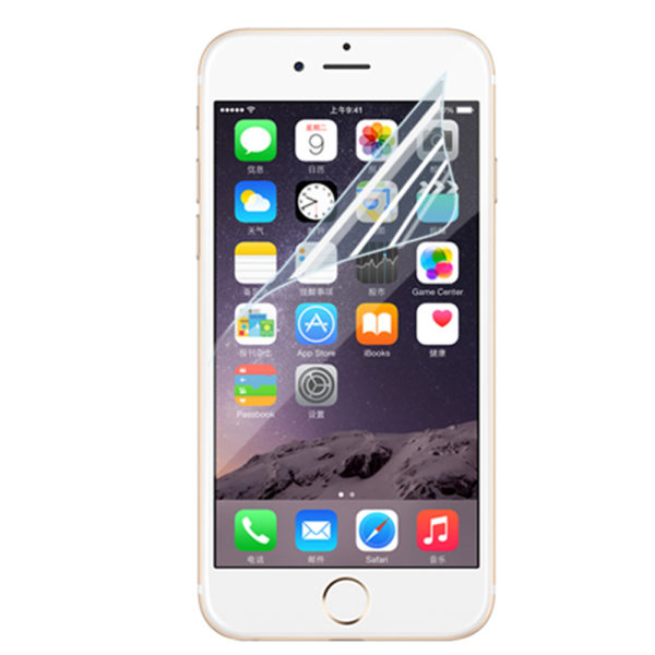 Soft PET iPhone 7+ Skärmskydd Fram- & Baksida 9H 0,2mm Transparent/Genomskinlig