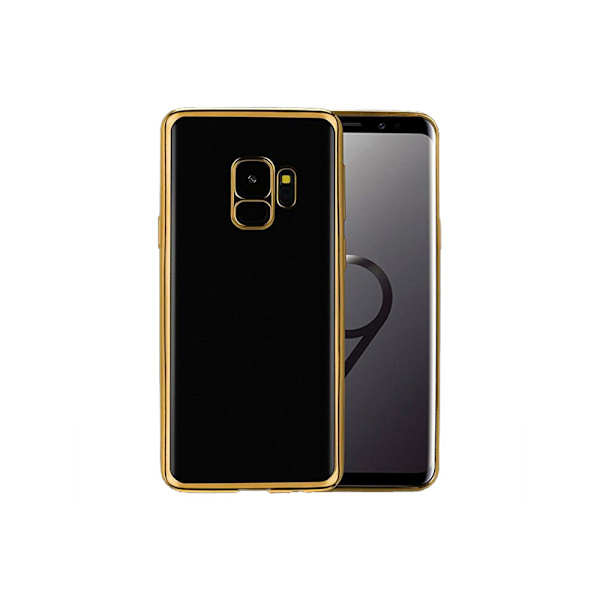 Samsung Galaxy S9 - Silikonskal i Plated-utförande Grå