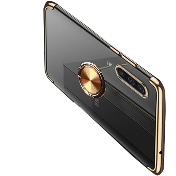 Samsung Galaxy A70 - Skal med Ringh�llare (FLOVEME) Roséguld