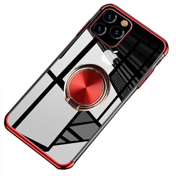 Professionelt cover med ringholder - iPhone 12 Pro Max Silver