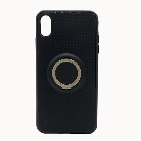 Praktiskt Skyddsskal med Ringhållare för iPhone XR Rosaröd Rosaröd
