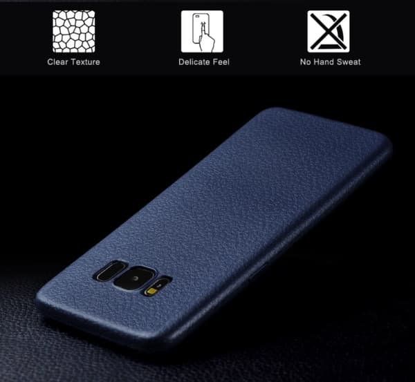 Slittåligt Silikonskal Samsung Galaxy S8 PLUS - NKOBEE Röd