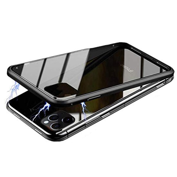 iPhone 11 Pro Max - støtdempende dobbeltsidig magnetisk deksel Blå
