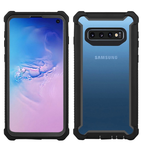 Samsung Galaxy S10 - Stødsikker stilfuldt etui Röd