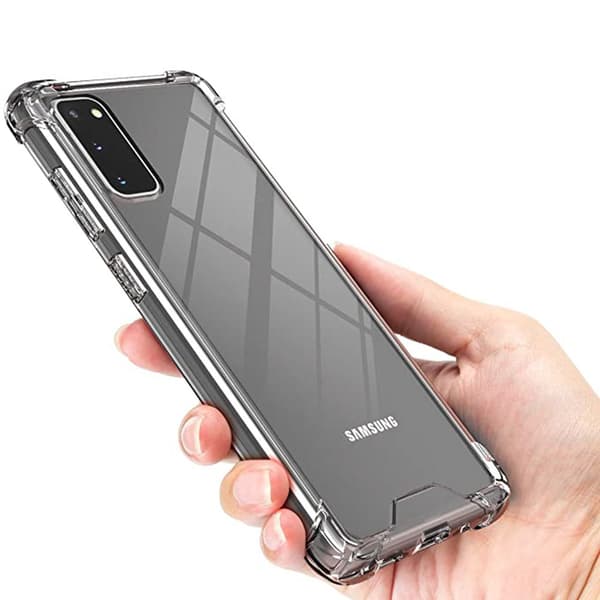 Robust Silikonskal - Samsung Galaxy S20 Transparent Transparent/Genomskinlig