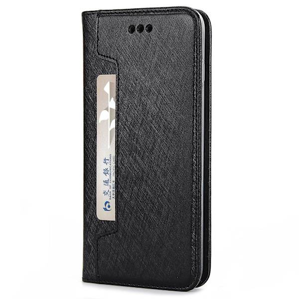 Genomt�nkt Pl�nboksfodral - iPhone 8 Plus Grön