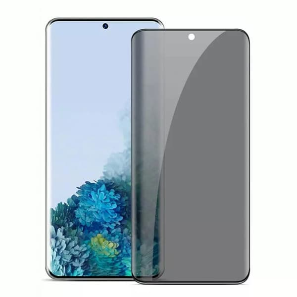 Näytönsuoja Anti-Spy 3D 0,3mm Samsung Galaxy S22 Ultra Svart