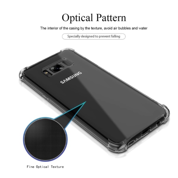 Samsung Galaxy S8+ Smart Silicone Cover LISÄSUOJAA FLOVEME:lta