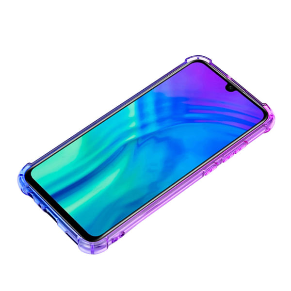 Kraftig deksel - Huawei P Smart 2019 Blå/Rosa