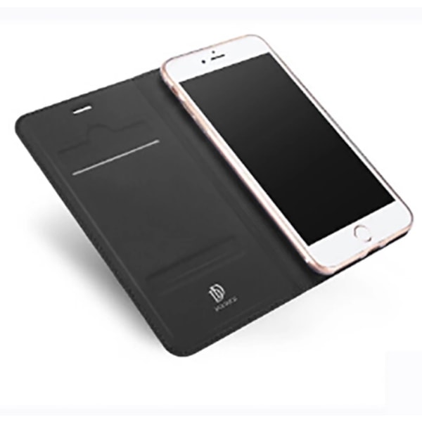 Elegant Exklusivt Fodral till iPhone 7 med plats för Kort Roséguld