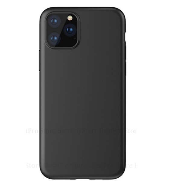 iPhone 11 Pro Max - Thoughtful Silicone Cover (NILLKIN) Svart